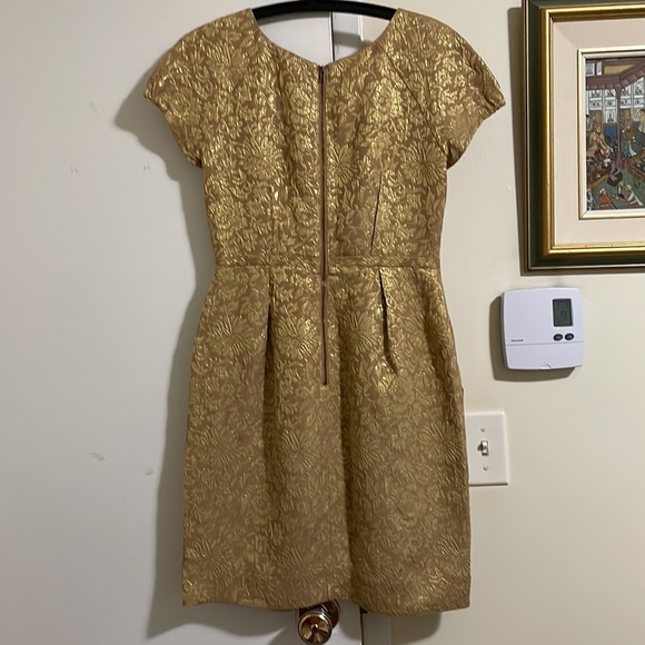 J Crew Gold Dress - Picture 4 of 6